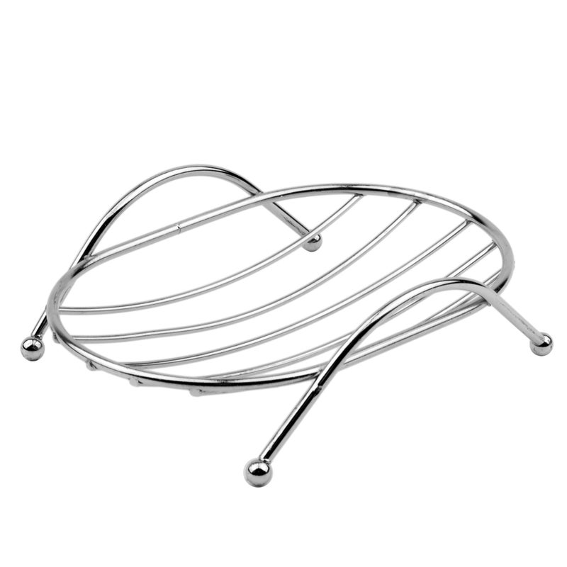OFXDD Wire soap dish holder Stainless steel soap dish drain holder Bathroom Kitchen Home - Image 1